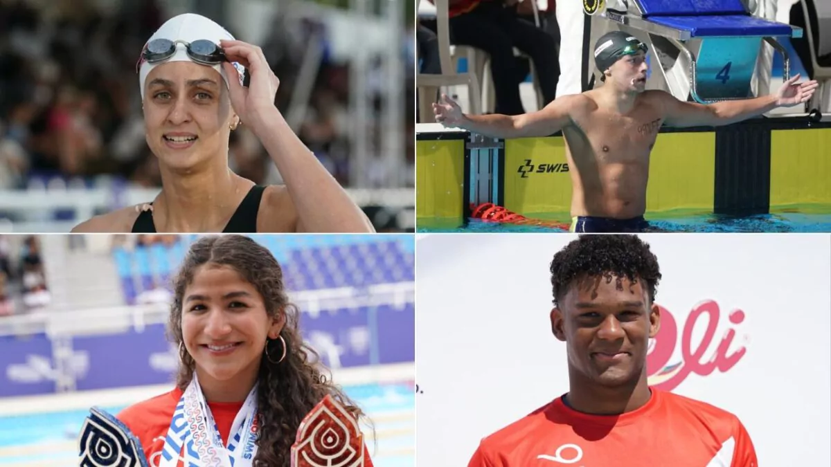 Nadadores dominicanos brillan y aseguran plazas para Lima 2027