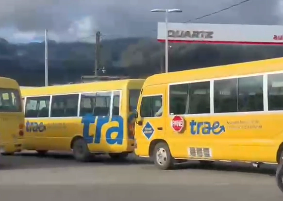 Robo de baterías a minibuses escolares deja decenas de niños sin clases en Constanza