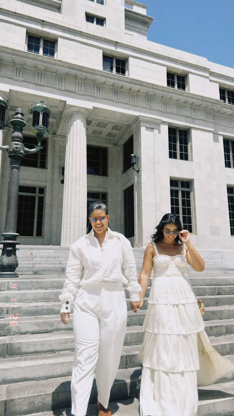 Belkis Marie Batista contrae matrimonio con Isabella Espinal en Miami