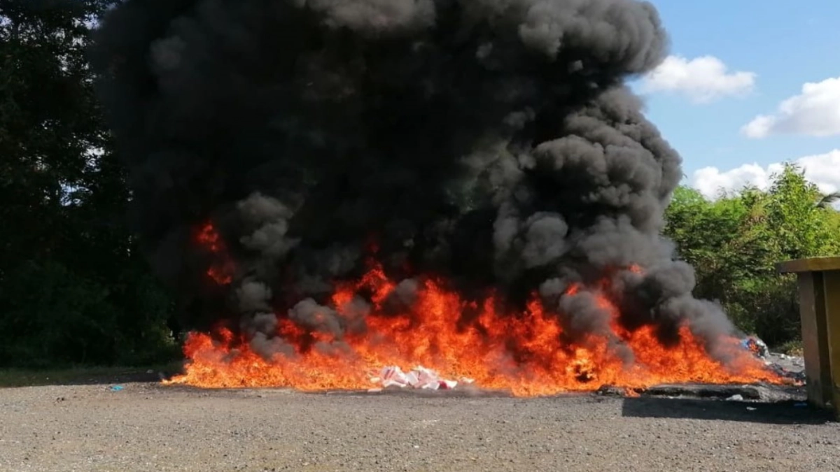 Inacif destruye más de 960 kilogramos de drogas ocupadas en operativos antidrogas