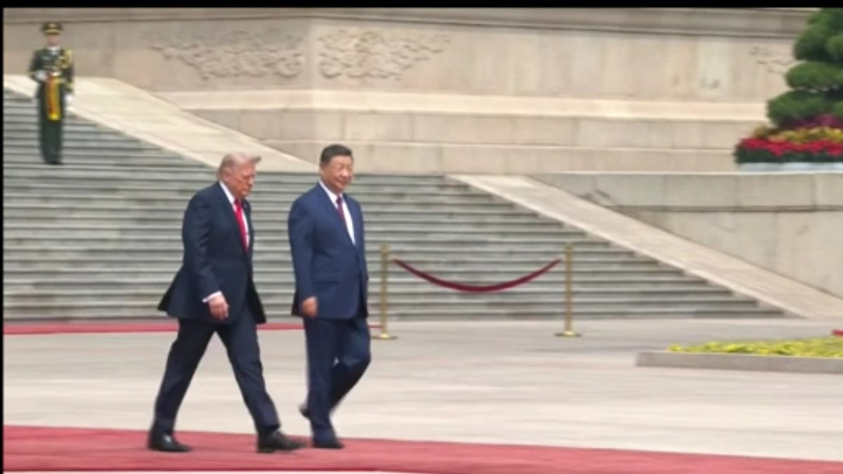 Xi Jinping y Donald Trump sostienen histórica reunión bilateral en Pekín