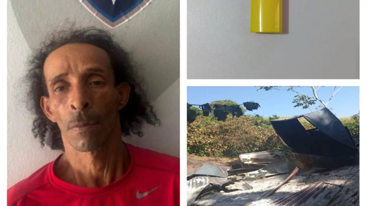 Apresan en Puerto Plata a hombre acusado de incendiar la vivienda de su madre de 83 años
