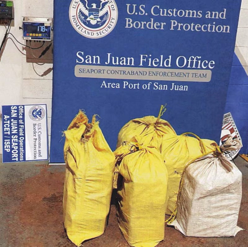 Acusan a tres dominicanos por intento de tráfico de cocaína hacia Puerto Rico
