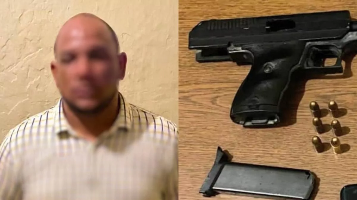 Arrestan a hombre acusado de agredir y amenazar con arma de fuego a su pareja en Pedernales
