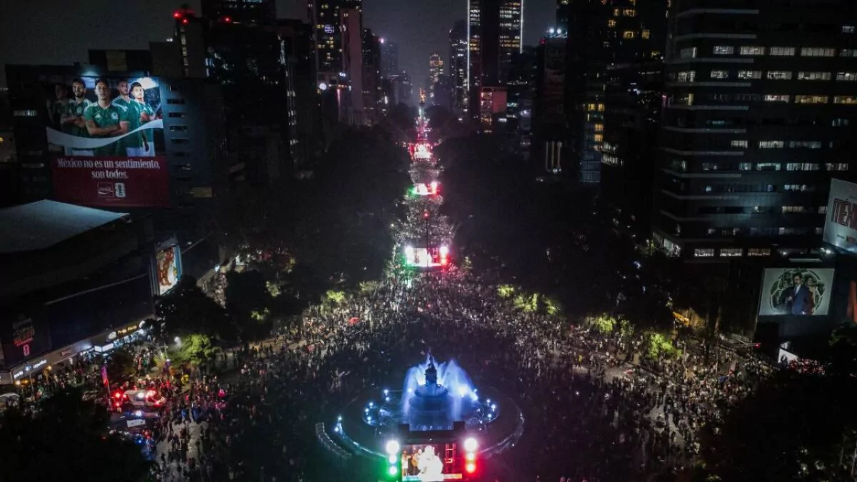 Tres muertos por asfixia durante celebraciones en Ciudad de México tras victoria de la selección