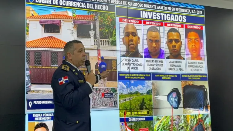 Policía identifica preliminarmente a Félix Michael Tejada como presunto organizador del asalto a Julián Oro Duro