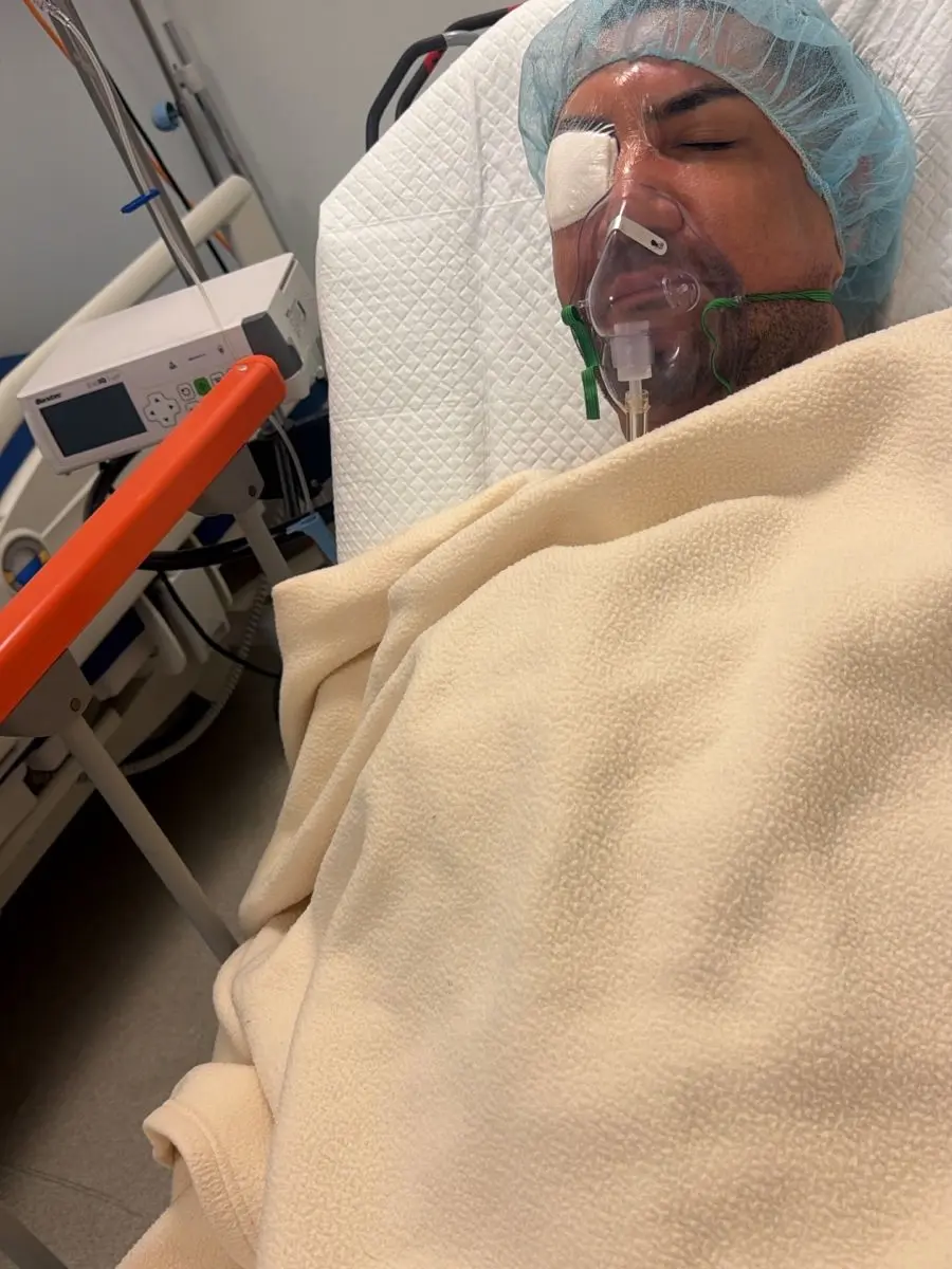 Marcos Yaroide revela delicado estado de salud tras someterse a cirugía ocular