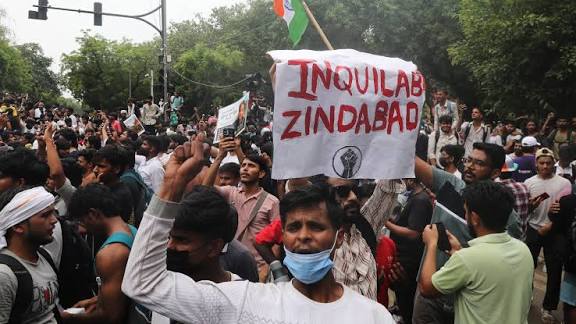 Nueva Delhi despliega más de 20,000 policías ante protesta juvenil contra la Comisión Electoral