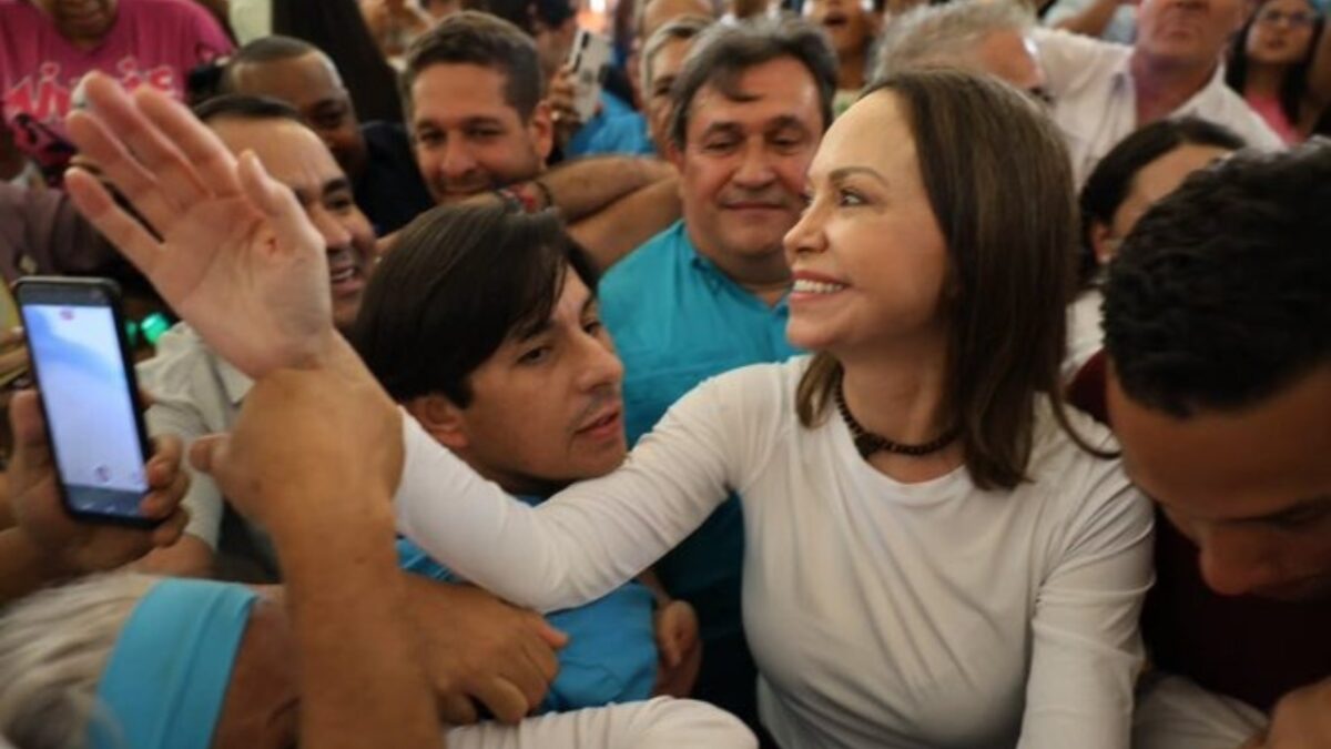 María Corina Machado reaparece en Venezuela tras meses fuera del país